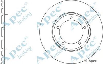APEC BRAKING dsk783 -  Тормозной диск
